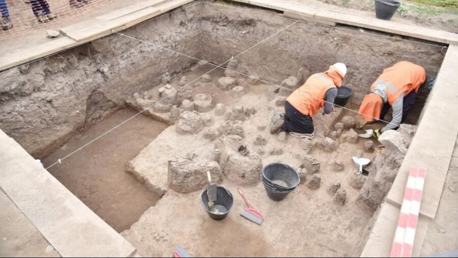 Presentan restos arqueológicos hallados en construcción de Línea 7 del Metro: tendrían hasta 13 mil años de antigüedad