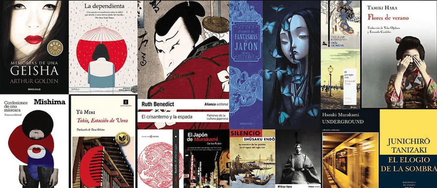 Libros de autores japoneses o que hablan sobre Japón.