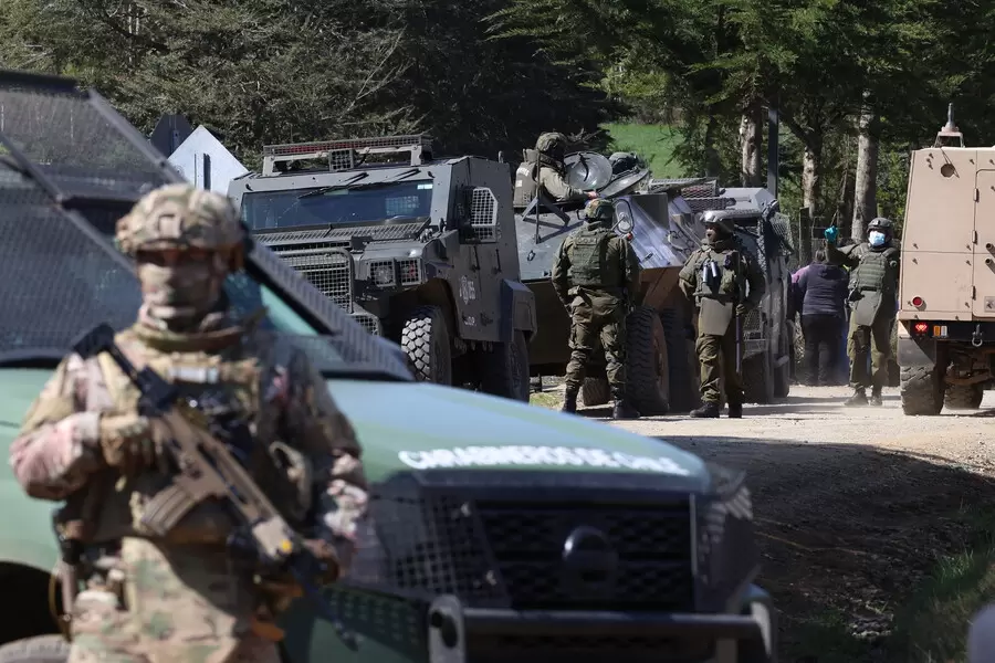 Detienen a integrantes de Resistencia Mapuche Lafk