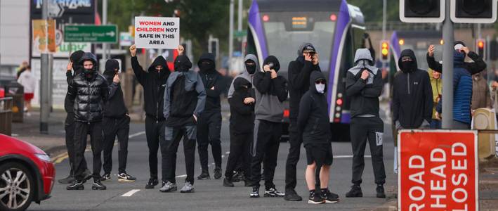 Violentas protestas en Irlanda del Norte luego del