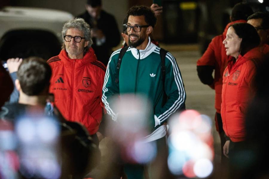 Vozinha en su llegada a Chile