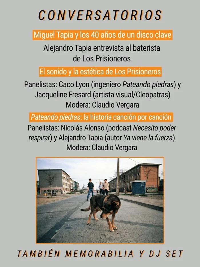 Clubdefans celebra los 40 años de “Pateando piedras” con conversatorios, memorabilia y DJ set